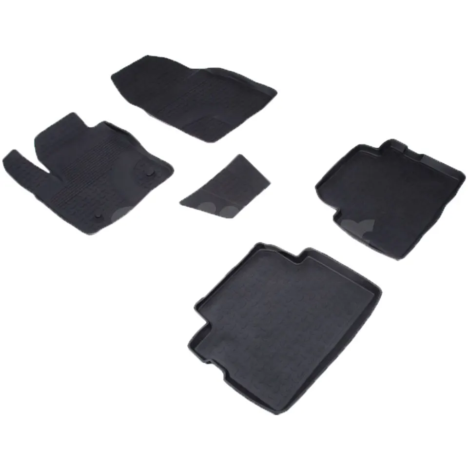 Для Ford Kuga 2008-2012 резиновые коврики с высокими бортиками Seintex 01320