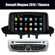 Renault Megane With Android Octa Core 7.1 System Support WIFI Bluetooth DVD Player GPS Navigation Mirror-link Radio Sat nav