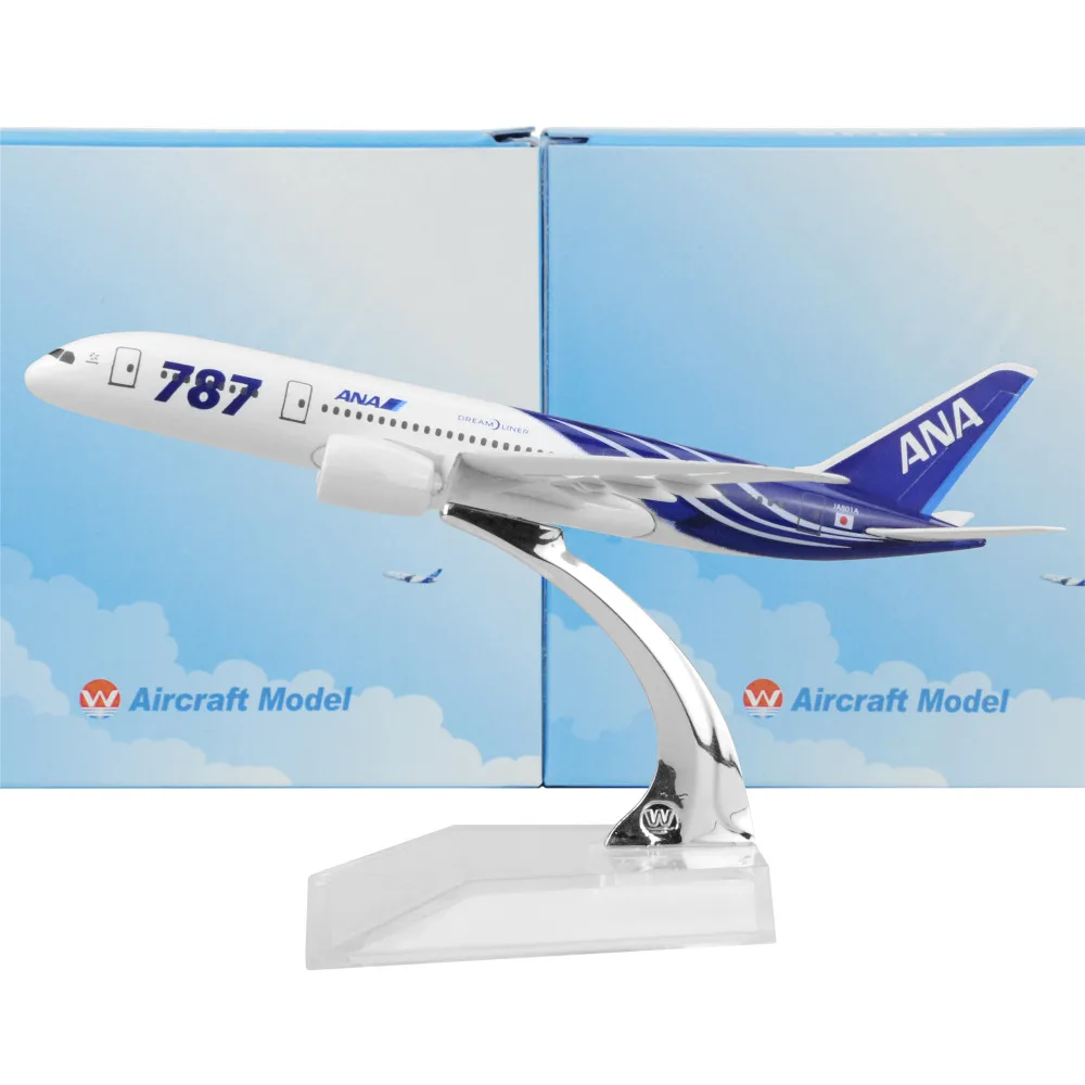 Japan All Nippon Airways Co.,Ltd Boeing 787 16cm model airplane kits