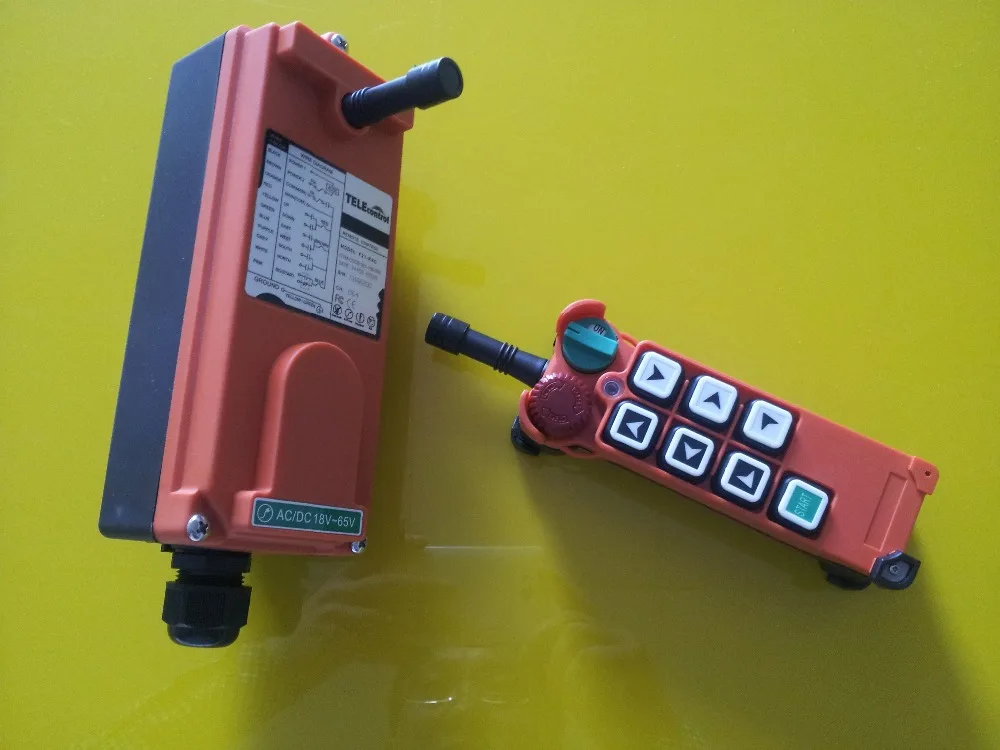 

Uting F21-E2 Industrial remote control for crane and hoist VHF:310-331MZH