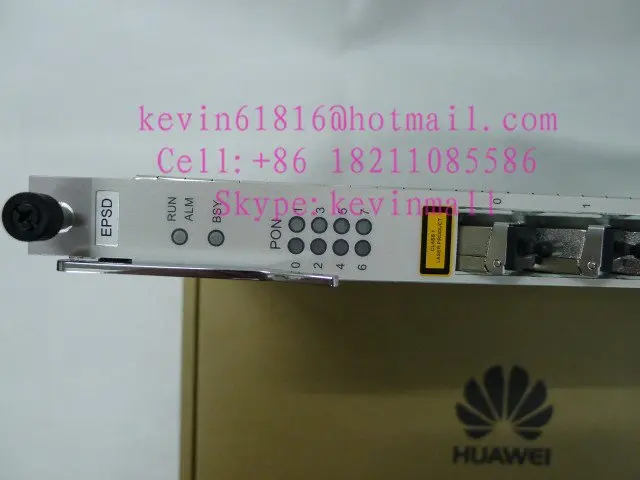 Хуа Вэй 8 порты EPON доска EPSD для MA5680T или MA5683T OLT с 8 модулей. FiberCore
