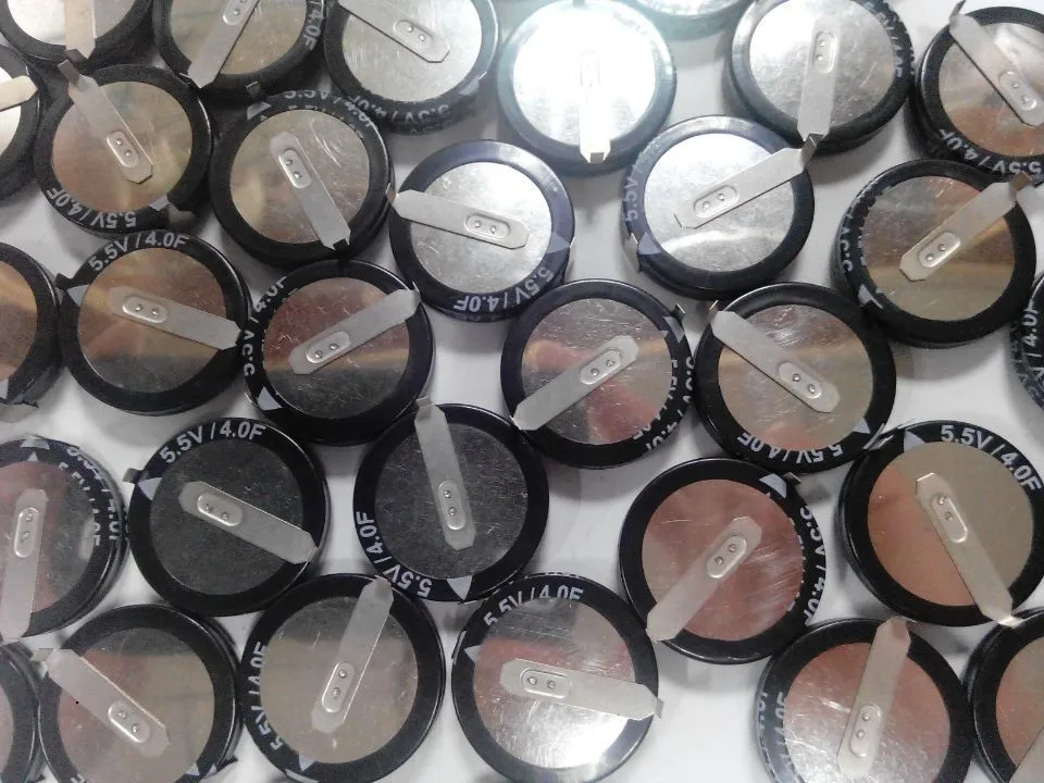 Promotion 10Pcs/lot Super farad capacitor 5.5V1.0F ultra capacitor