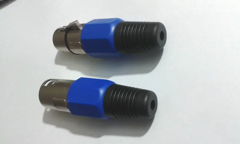1000 комплектов/партия XLR 3 Pin типа «папа»+ Женский аудио разъемы для микрофона