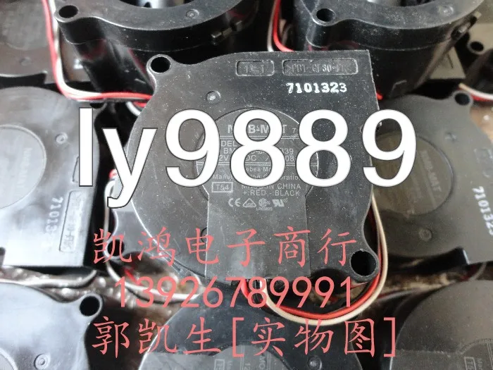 Для нового NMB BM5125-04W-B39 5 см 5025 12 V 0.08A турбинный вентилятор++ вентилятор охлаждения