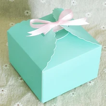 20pcs T синий Decoracion para bodas конфеты коробка с лентой Свадебные Детские сувениры для душа сувениры lembrancinha де подарок для ребенка