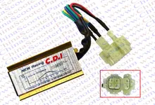 Racing 6 Pin two Oval Plug GY6 AC Racing CDI Kazuma Jonway Kinroad Taotao Baotian Dune