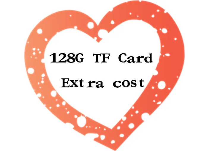 

Extra cost for 128G TF Card for laptop notebook computer