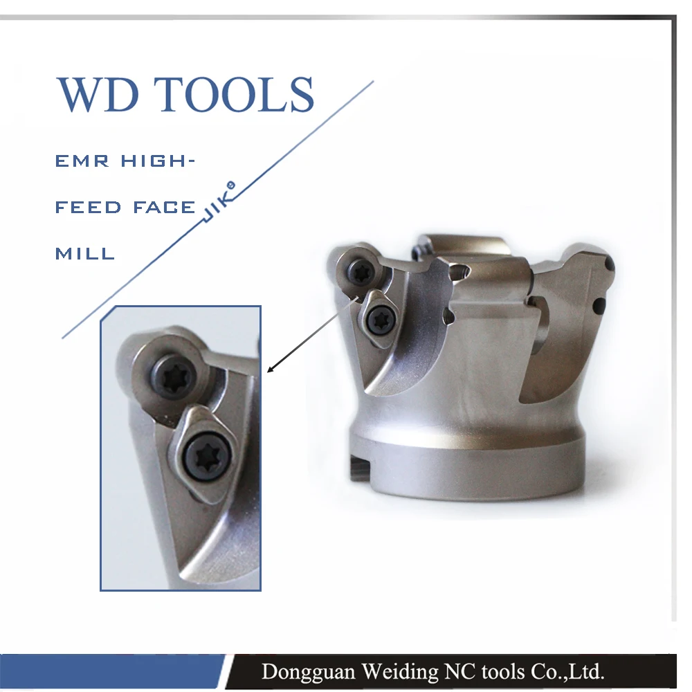EMR 5R50-22 22mm x 50mm Round Dowel Face Mill Milling Cutter Tool