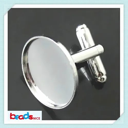 Beadsnice ID23761 самая модная латунная французская основа для Запонки мужские Акция 18 мм, драгоценный камень запонки