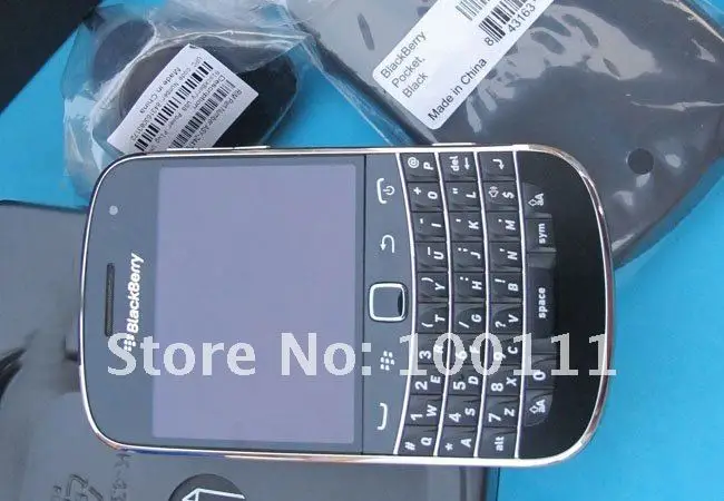 9900 blackberry 9900 bold, разблокированный 3g смартфон стандарта GSM, QWERTY+ touch 2,8 дюймов, WiFi, gps, 5.0MP камера, блестящая