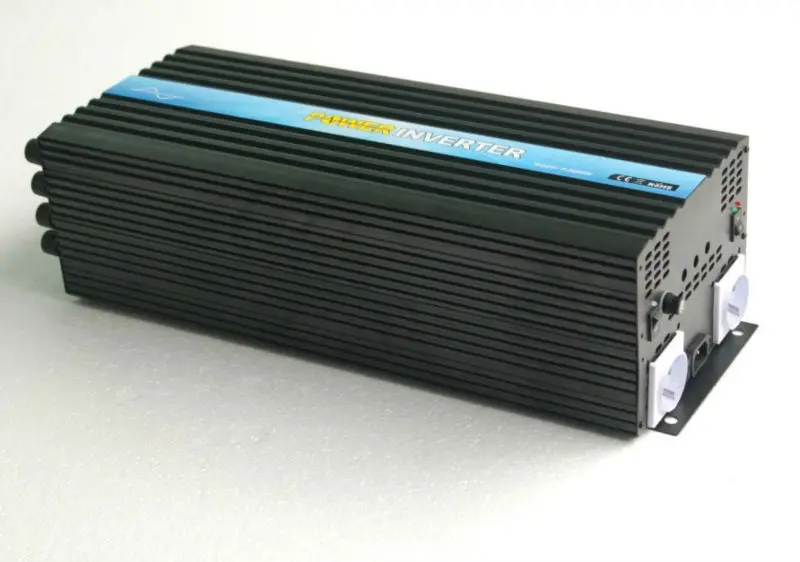 CE и RoHS и SGSApproved, DC12v AC100v-120v/220 В-240 В 5000 Вт/5kw Чистая синусоида Инвертор, встроенный 30A зарядное устройство, Бесплатная доставка