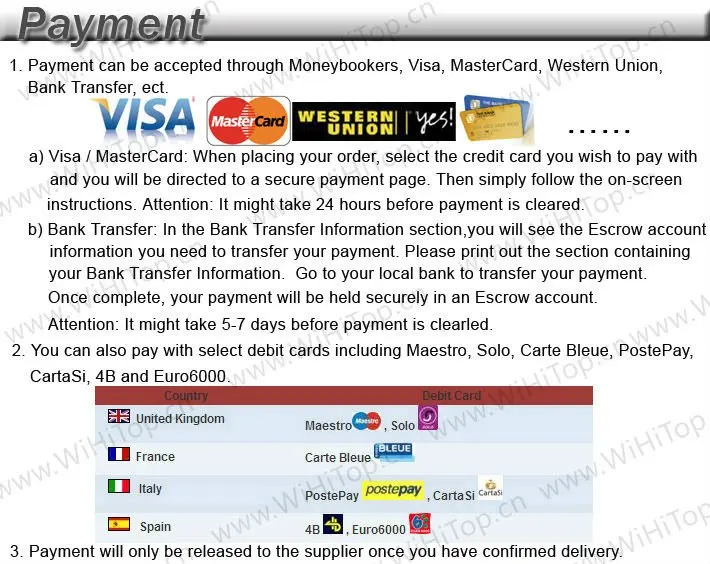 Payment