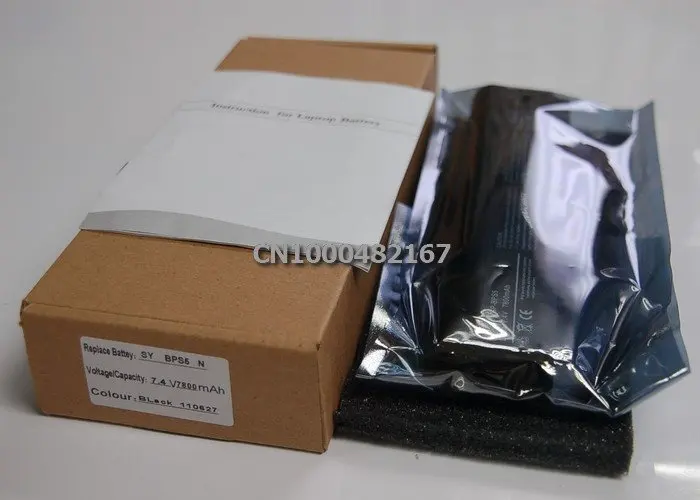 7,4 V 6600MAH лаптоп с Батарея для sony VGP-BPS5 VGP-BPS5A VGN-TX15C/W VGN-TX16C VGN-TX16C/W