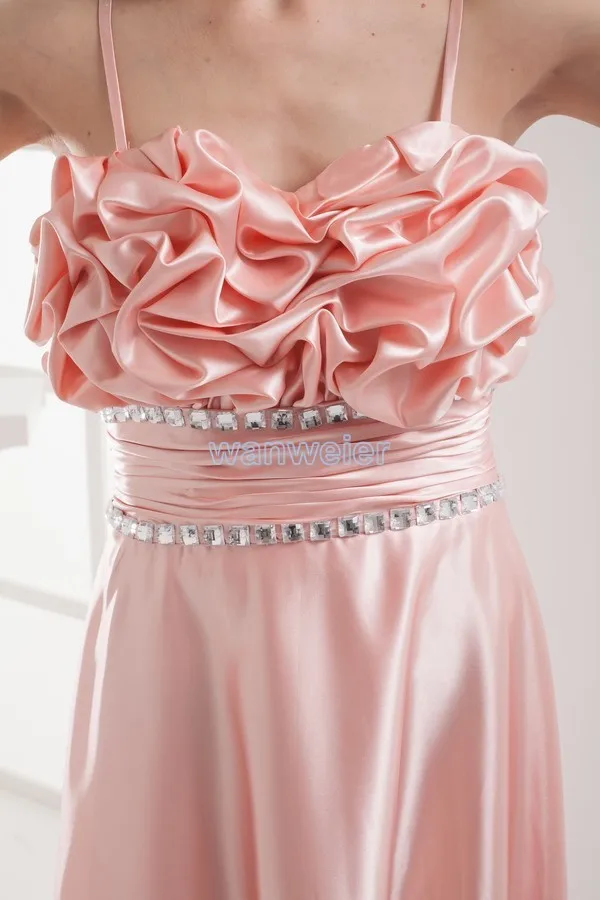 2013 vestidos formales платья знаменитостей Макси невесты платье горничной Индивидуальные Длинные розовые Кристальные платья подружки невесты