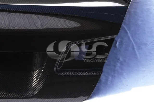 Углеродное волокно CSL Стиль на крышку багажника подходит для 2007-2011 E92 3 Series Coupe