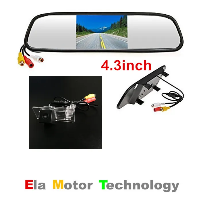 Автомобильная парковочная камера для Volkswagen VW Sagitar Passat Rapid spaceback Superb Gran Lavida/Skoda Octavia с 4,3 ''автомобильным монитором