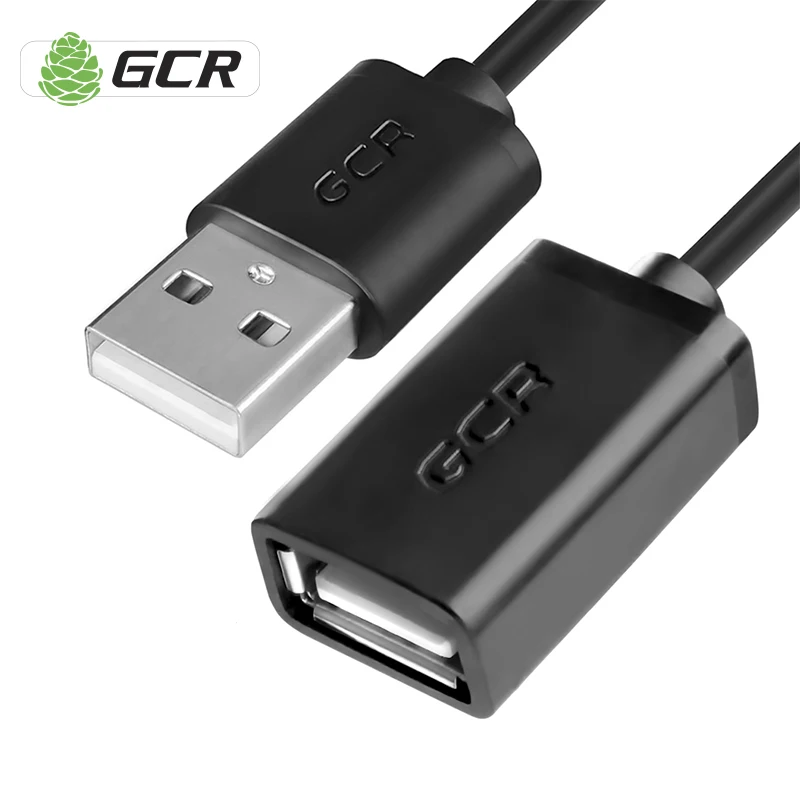 GCR кабель удлинитель USB 2.0 AM / AF 0.3м 0.5м 1м 2м 3м 5м для любых 3G 4G LTE GSM модемов быстрой