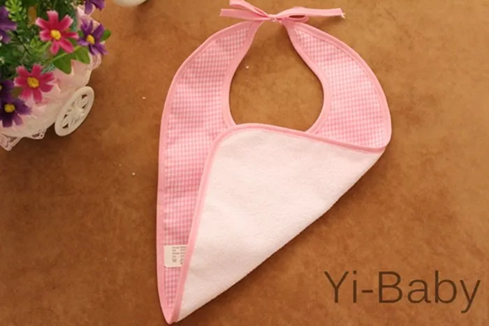 12 шт./компл. YB0016 розовый слюнявчик для младенца полотенца Детский нагрудник бесплатная доставка
