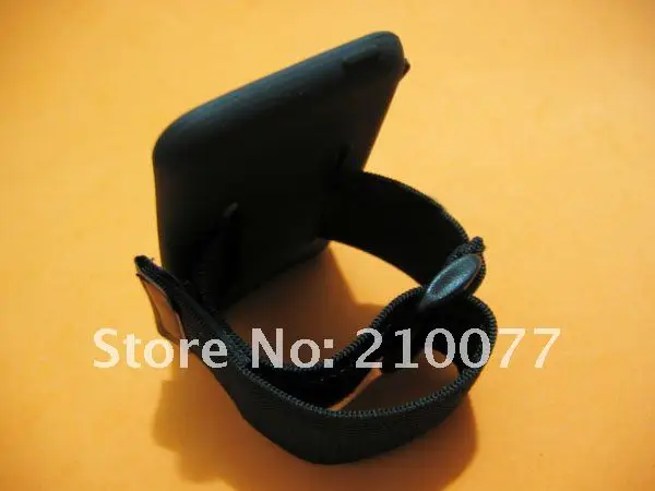 Free Shipping 1PCS Black Sport Armband+Silicone Case For iPod Classic 80G/120G/new 160G