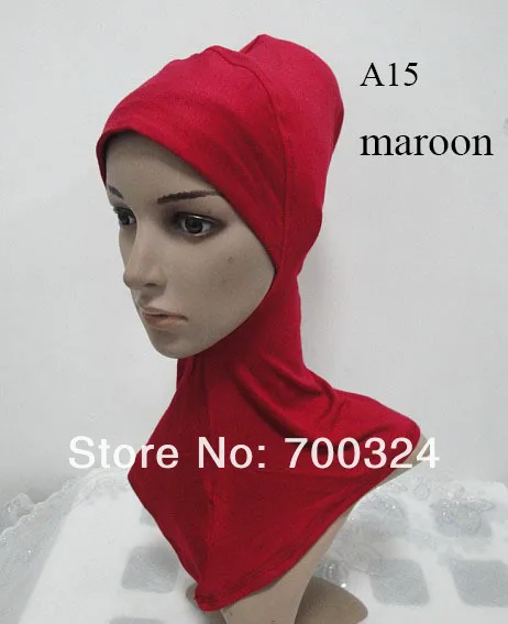 H367n новейший дизайн ниндзя underscarf, мини хиджаб,, быстрая, разные цвета