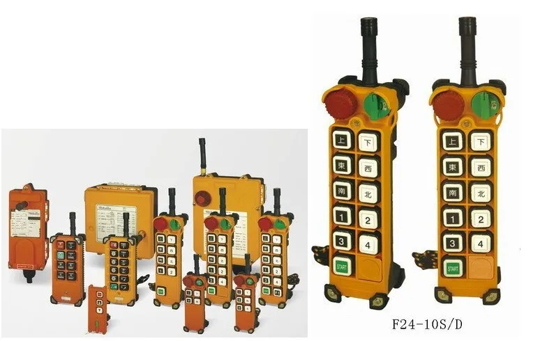 F24-8s(включает 1 передатчик и приемник 1) /8 каналов 1 Скорость подъемный кран пульт дистанционного управления беспроводной радио uting дистанционный пульт