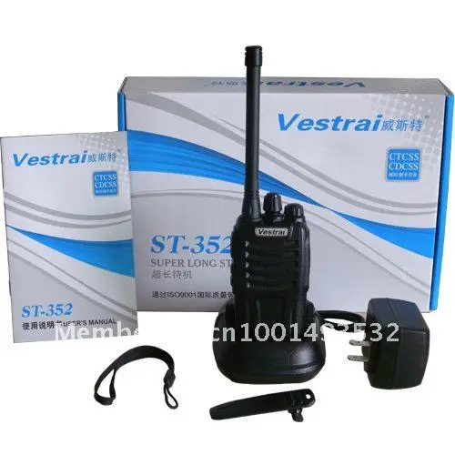 Горячая продажа высокой мощности 7 ватт Vestrai ST-352 UHF 400-470 MHz Walkie Talkie