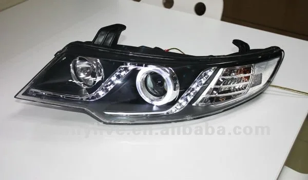 Для KIA Forte Cerato светодиодный фонарь ангельские глазки 2009-2011 год