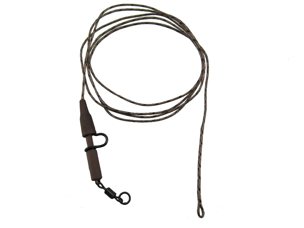 

10 X High Quality Distance Clip with Ring Swivel - leadcore leaders with Superb Anti-tangle properties for Carp Fishings