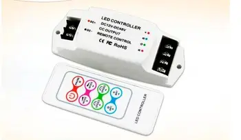 

3CH Constant Current Multi-function RGB Controller RF remote LED RGB cotroller DC12V-DC48V LED Controller