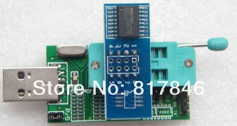 Биографические очерки доска MX25L6405 W25Q64 USB программист ЖК-дисплей горелки CH341A программер для 24 25 серии+ 3 знака после IC гнездо адаптера SOP8