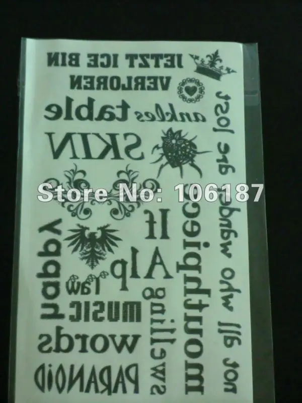 9,5 см* 17 см много типов на выбор, временные тату-наклейки, водонепроницаемые тату-наклейки для тела, 200 шт