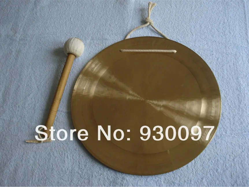 Перкуссионные Музыкальные инструменты традиционный китайский 10 ''Гонг китайский