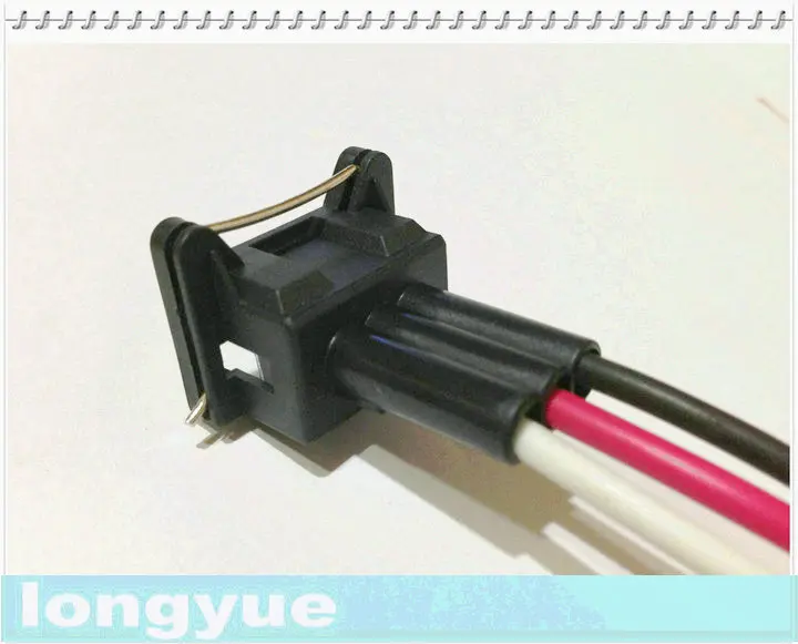 Longyue 10 шт. Универсальный Инжектор топлива Пигтейл Разъем подключения 15 см проволоки