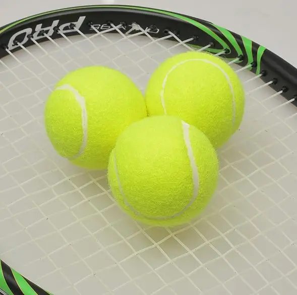 Free shipping (12pcs/lot) High Brand Quality Tennis Balls Rubber Single