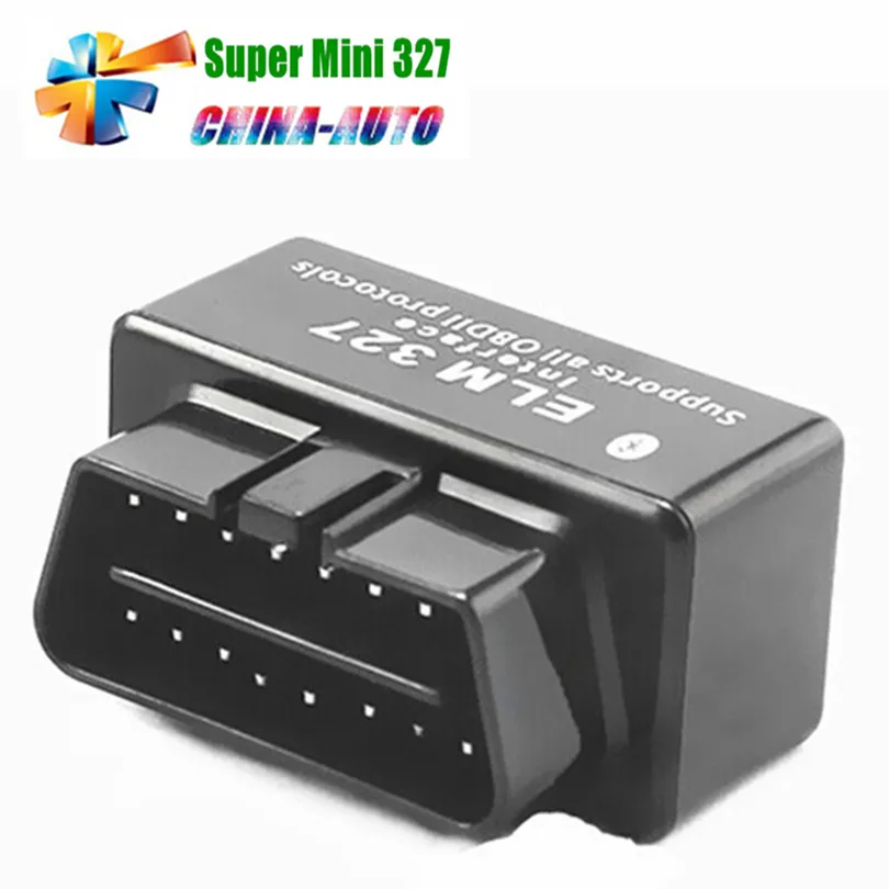 Prix pour 10 pcs/lot Noir Couleur ELM327 Le Plus Bas Prix Super Mini ELM327 Bluetooth OBD2 Lecteur de Code Automatique elm327 obd2 Fonctionne sur Andriod ELM 327 Prix pour 10 pcs/lot Noir Couleur ELM327 Le Plus Bas Prix Super Mini ELM327 Bluetooth OBD2 Lecteur de Code Automatique elm327 obd2 Fonctionne sur Andriod ELM 327
