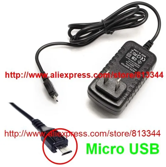 50 шт. 5 в 2A Micro USB для hp планшет с тачпадом Премиум стены дома AC зарядное устройство адаптер Micro USB PSU DC адаптер