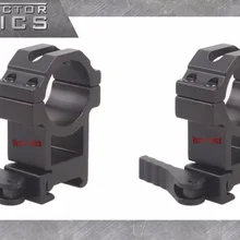 Векторная оптика 30 мм тактический быстросъемный прицел QD база Высокое крепление кольцо Подходит Пикатинни 20 мм рельсы 1 пара для охоты настоящий пистолет