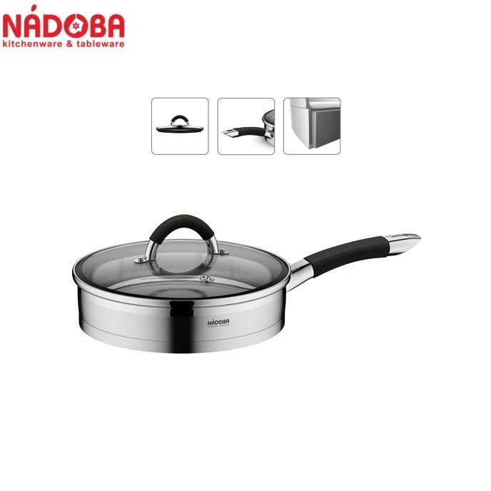 Koekenpan glazen 24 cm OLINA|frying pan|pan panglass frying pans - AliExpress