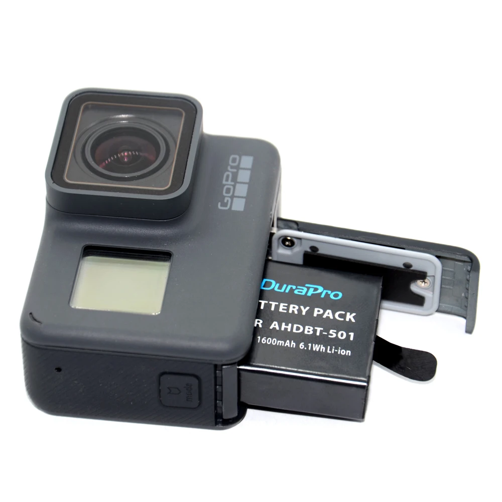 Полностью расшифрованный 3,85 v 1600 мА/ч, экшн-камеры Go Pro Hero 5 Батарея AHDBT-501 AHDBT501 Аккумулятор Akku для экшн-камеры GoPro 5 Hero5 AHDBT 501 Камера аксессуары
