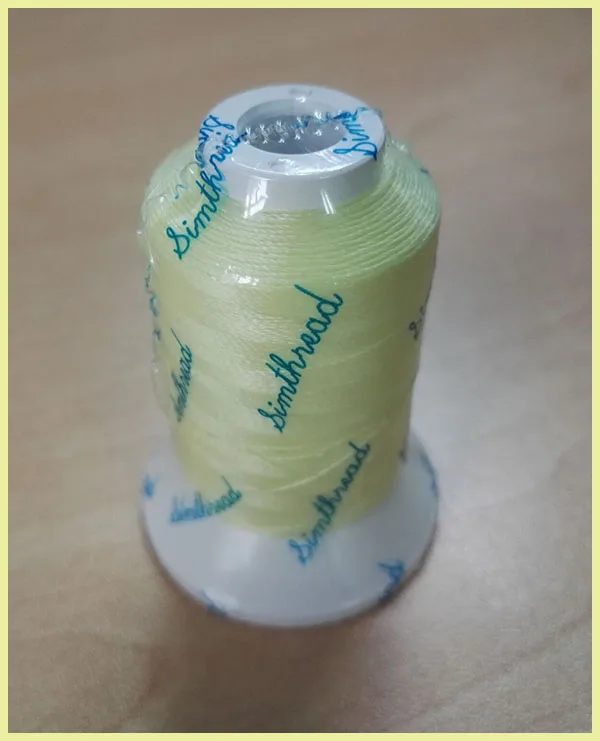 Новое поступление светится в темноте нить 500 м/конус 5 цветов для машинной