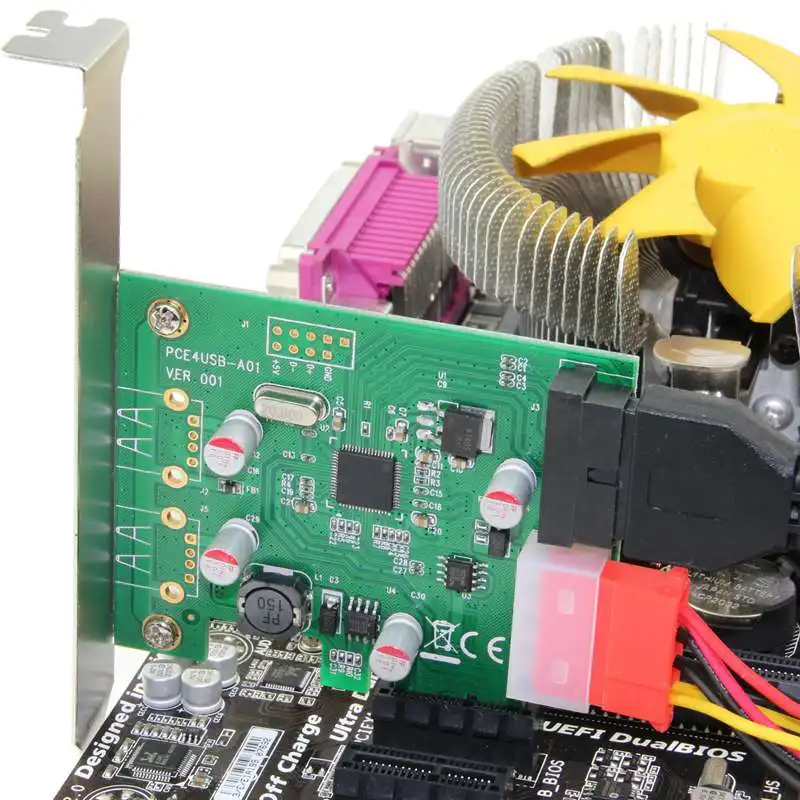 Pci Express Adapt r Pci E Kart Usb 3 0 Geni letme Eklemek Kartlar 