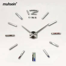 muhsein 2016 New Arrivals Wall font b Clocks b font Creative Modern Wall Stickers Unique Big