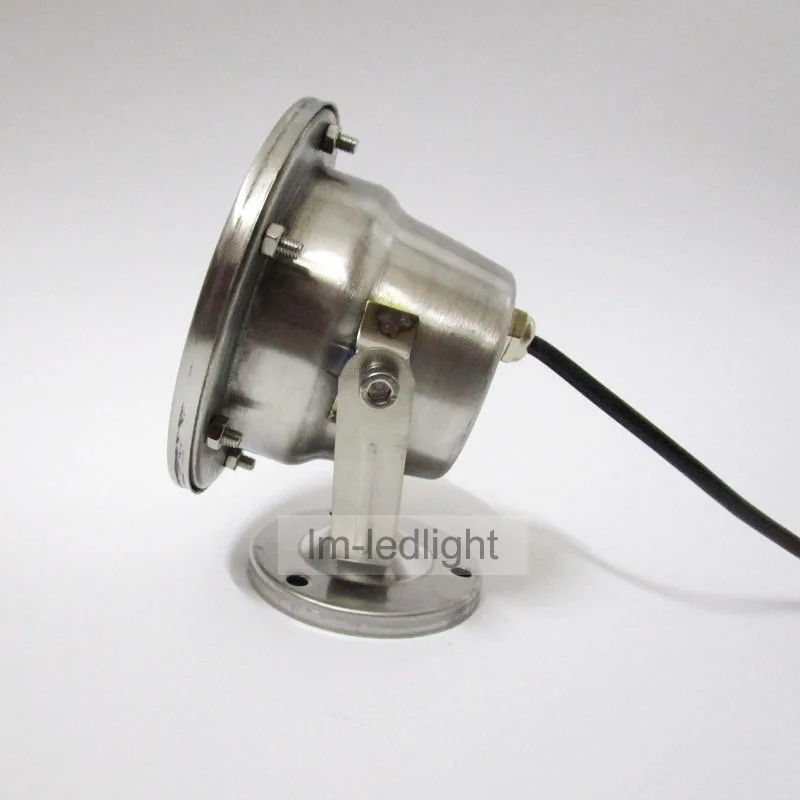 Luz piscina 12 V 5 W 6 W IP68 impermeable piscina luz LED bridgelux caliente/blanco puro RGB marine Boat Yacht envío gratis 2 unids