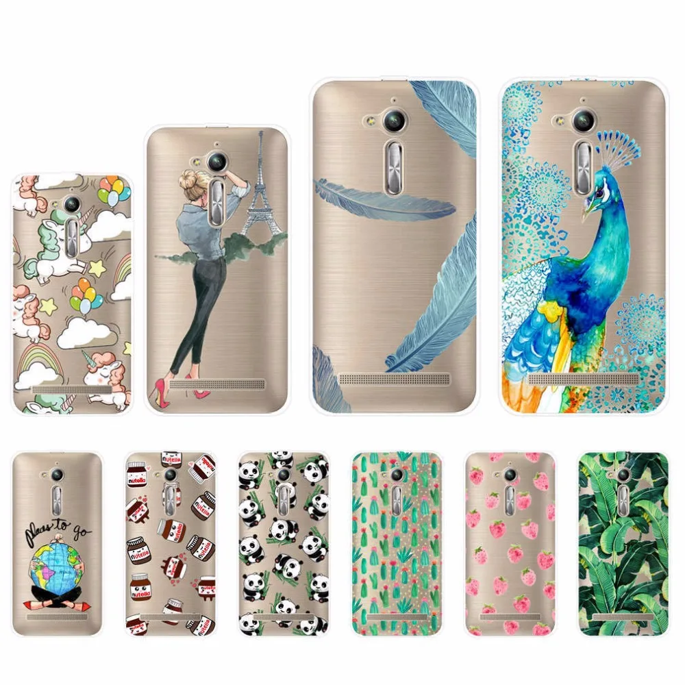 RIVAS Новый уникальный чехол для телефона ASUS Zenfone GO ZB500KL Мягкий Силиконовый ТПУ
