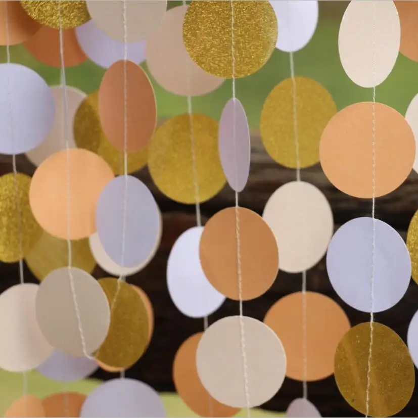 5pcs Festival Party Necessary Decoration Hanging Paper String