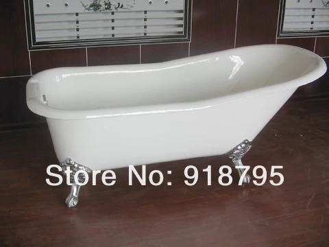 Роскошная ванна для помещений чугунная Двойная ванна 1002-3