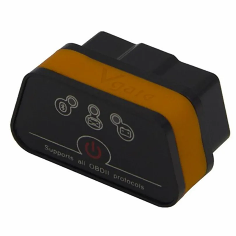50 шт./лот DHL Vgate iCar2 Bluetooth ELM327 OBD2 автомобильный диагностический инструмент ELM 327 я Car2 Bluetooth OBD2 Авто диагностический сканер