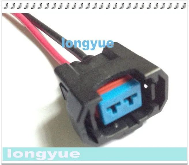 Longyue 2 шт. 1996-2002 для Honda oBD2 NH1 Топливная форсунка Электрический разъем косички 15 см провода