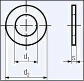 100 шт./лот M4 M5 M6 M8 M10 DIN9021 чистый titanium расширить утолщение шайба titanium плоский расширить шайба Ti-GR2