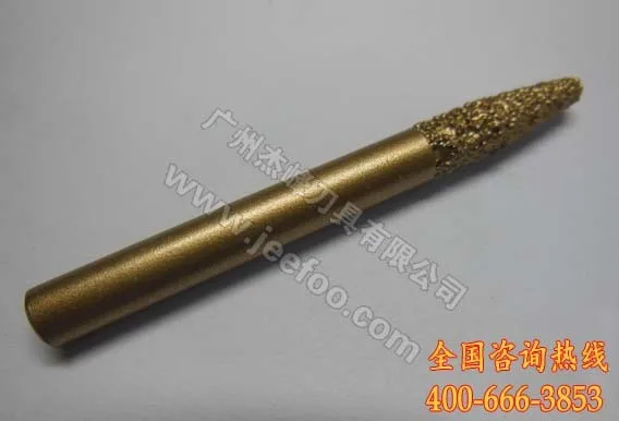 A9-Angle 20 6*3*20 мм Jeefoo спеченные Инструменты, конический камень Биты, алмазные гравировальные инструменты, резаки по жесткому граниту